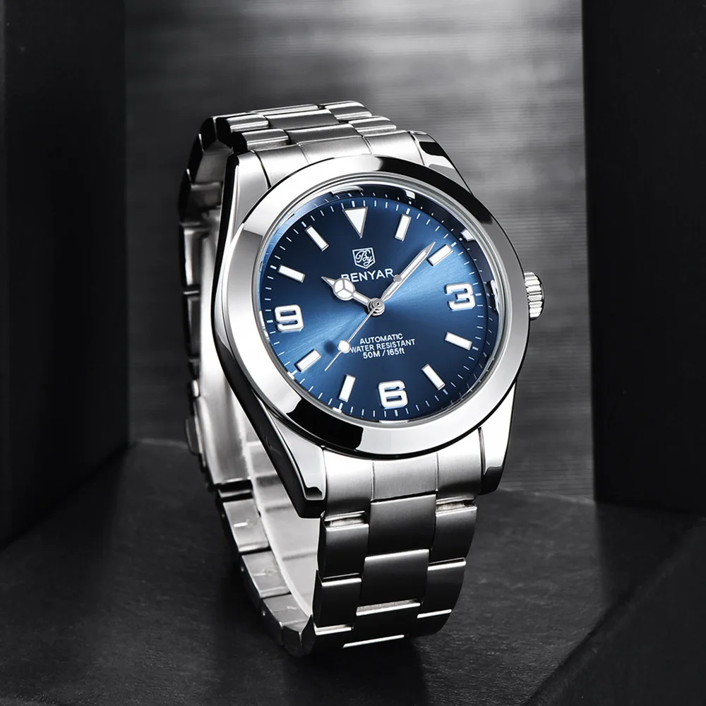 Seiko Watch Presage - BENYAR Automatic Movement Mechanical Watches for