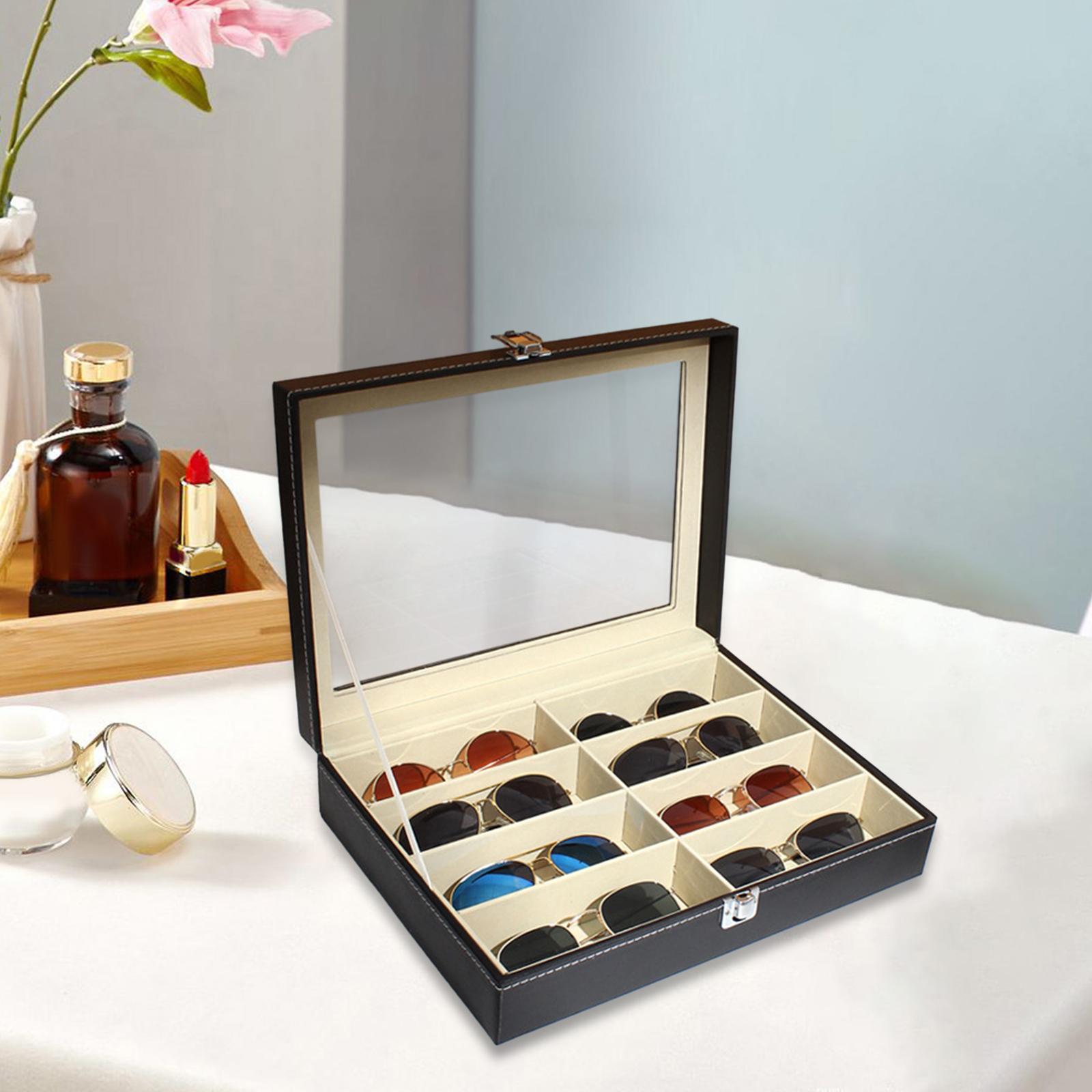 Jewelry Eyewear Watches & Accessories - Eyewear Storage Box Luxury 8 Slots