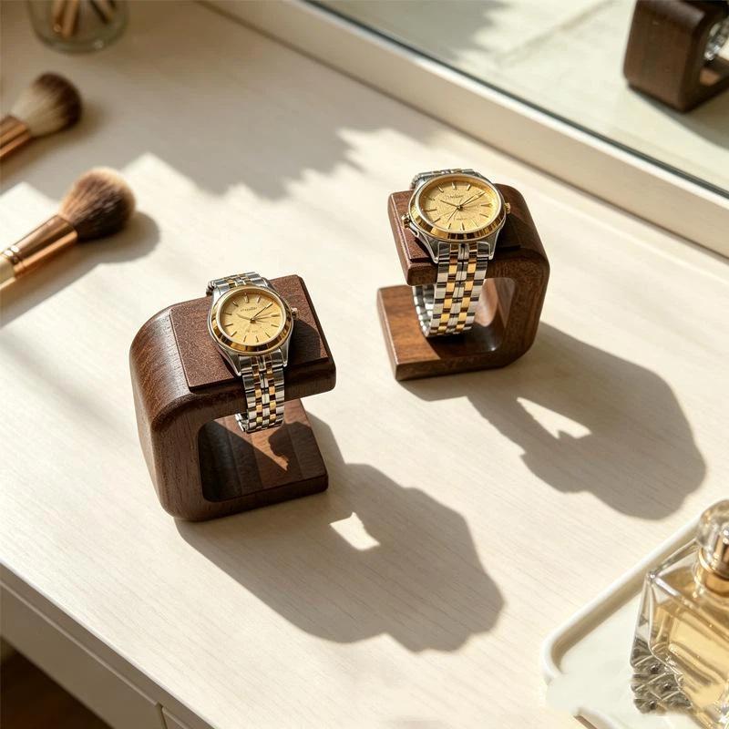 ~Wooden Watch Holder Jewelry O - Watches Jewelry Holder recension och pris