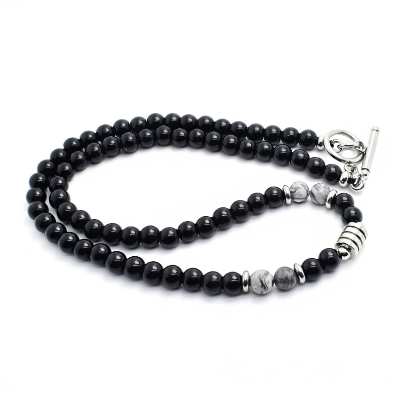 Noter Mens Stone Necklace Hiph - Mens Dog Tag Necklace recension och pris