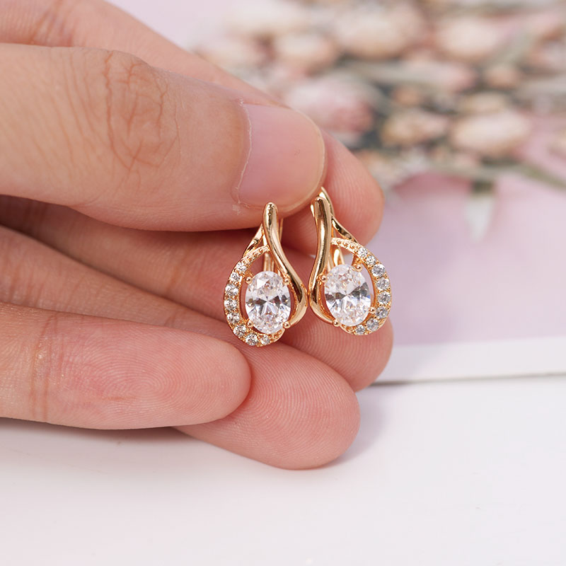 AAA+ Zircon Hoop Earrings for  - Nick'S Jewelry & Watches Reviews recension och pris