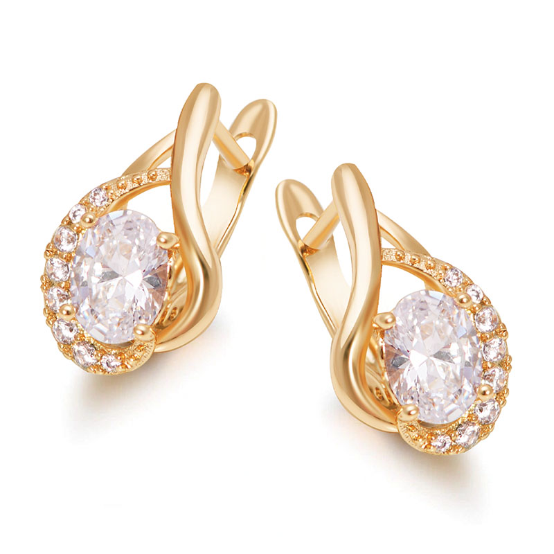 AAA+ Zircon Hoop Earrings for  - Nick'S Jewelry & Watches Reviews recension och pris