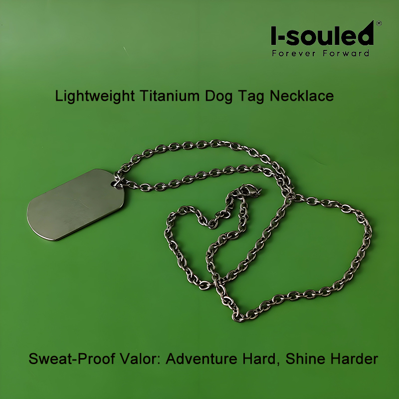 Titanium Dog Tag Necklace for  - Mens Dog Tag Necklace recension och pris