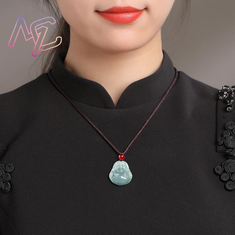 Myanmar Jadeite Guanyin Buddha - Jewelry & Watches Sp Zo O recension och pris