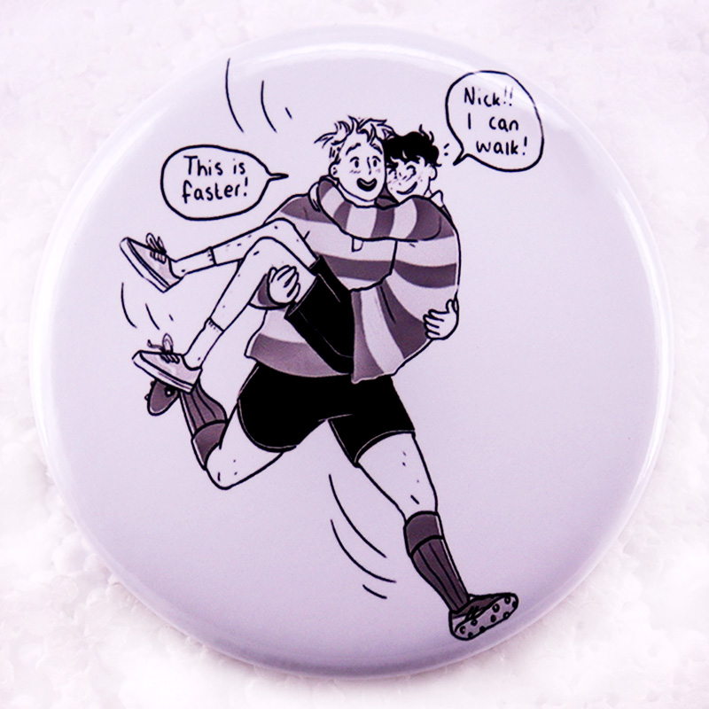 Heartstopper Pinback Button Pi - Nick'S Jewelry & Watches Reviews recension och pris