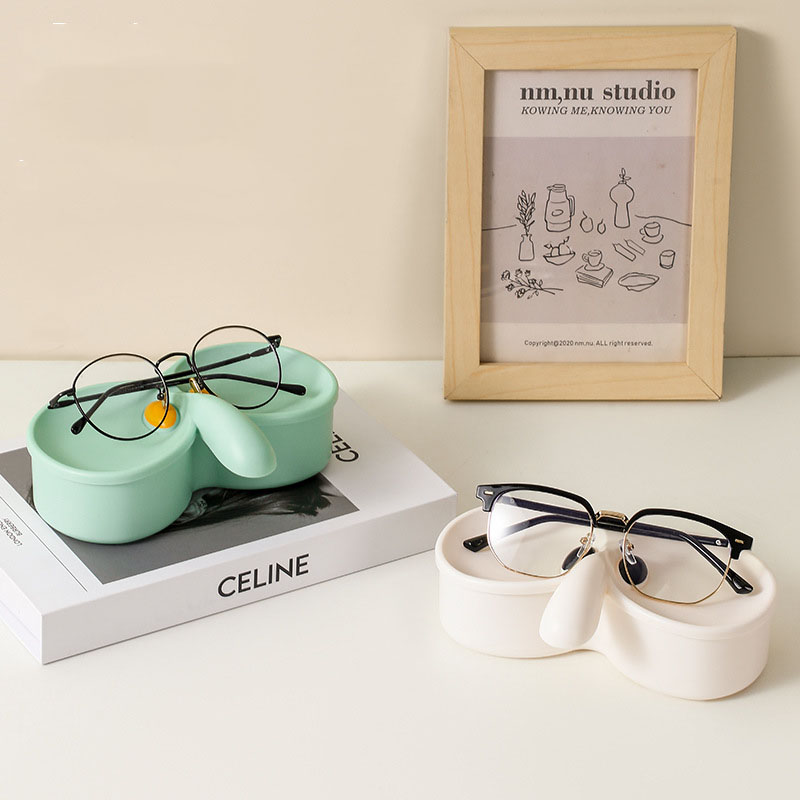 Cute Glasses Storage Box carto - Jewelry Eyewear Watches & Accessories recension och pris