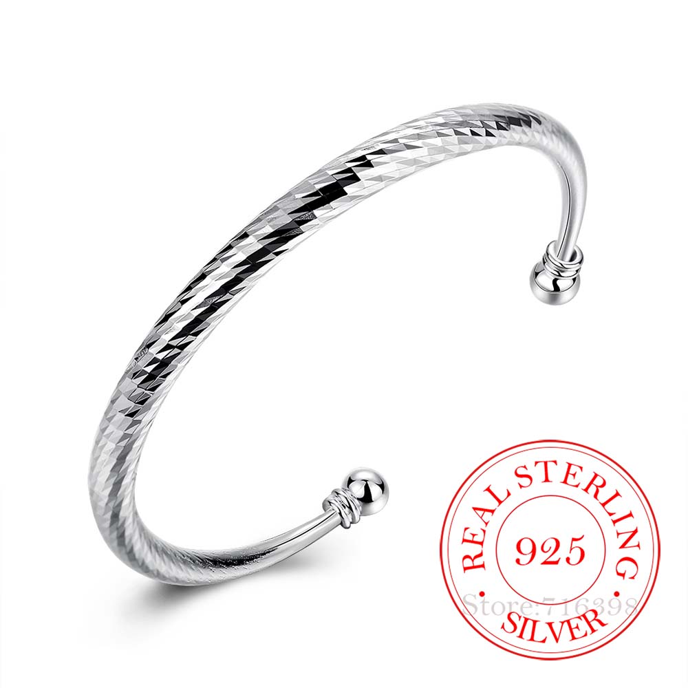 925 Silver Wedding Open Bracel - Nick'S Jewelry & Watches Reviews recension och pris