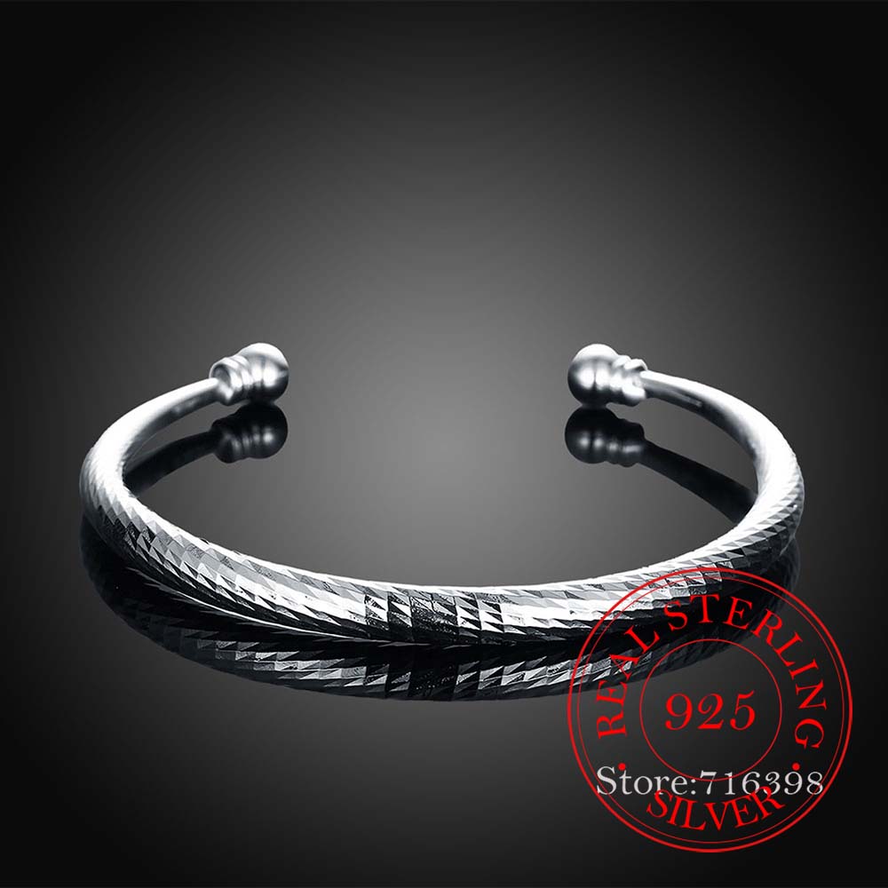 925 Silver Wedding Open Bracel - Nick'S Jewelry & Watches Reviews recension och pris