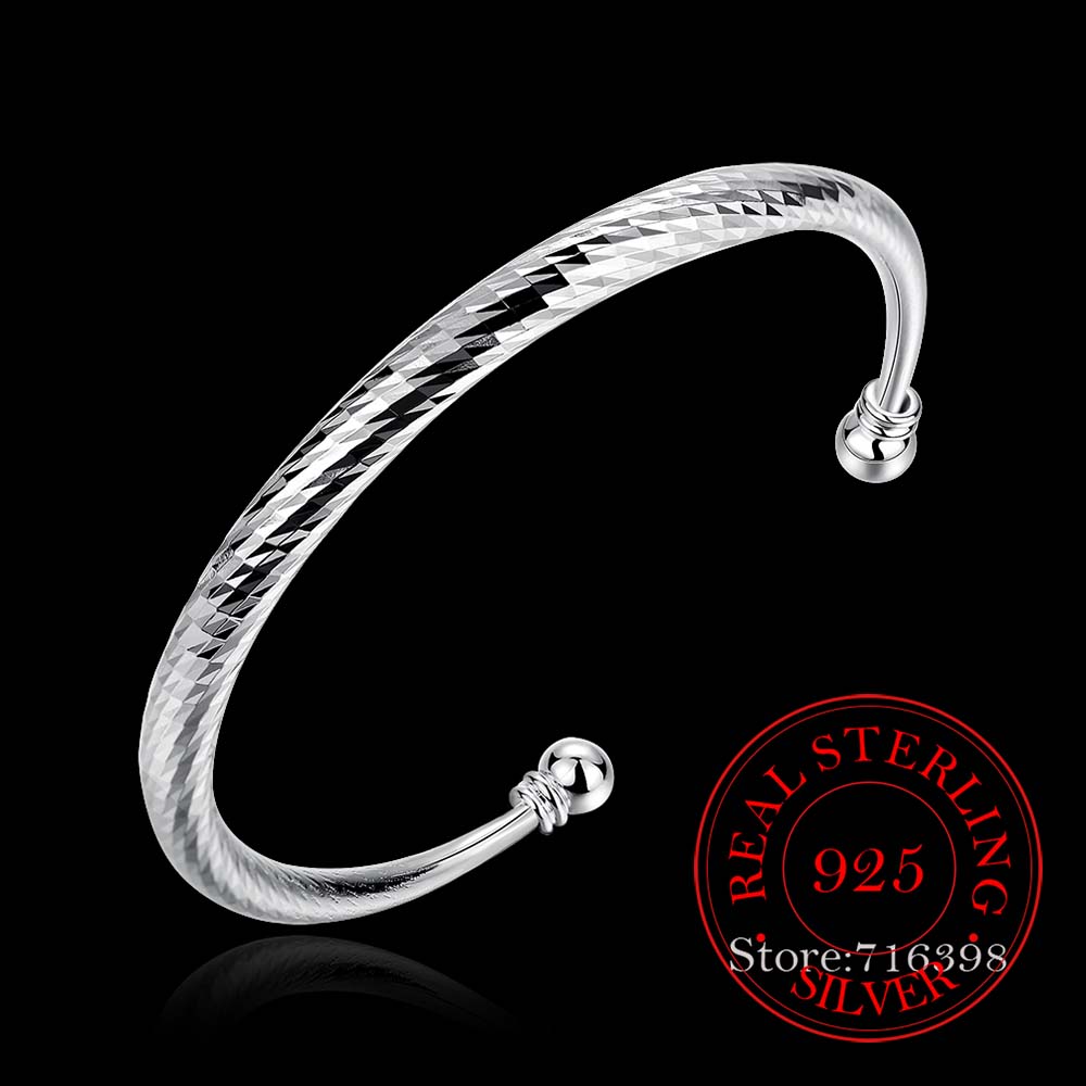 925 Silver Wedding Open Bracel - Nick'S Jewelry & Watches Reviews recension och pris