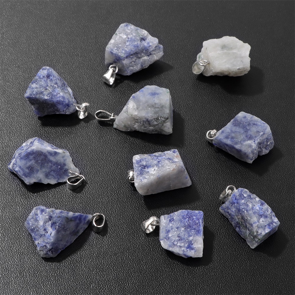3PCS Irregular Raw Stone Penda - Gemstone Bracelet Healing recension och pris