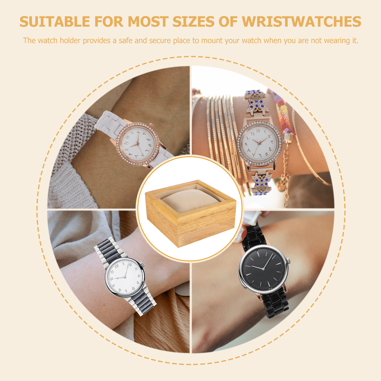 Watch Display Stand Single Bra - Watches Jewelry Holder recension och pris