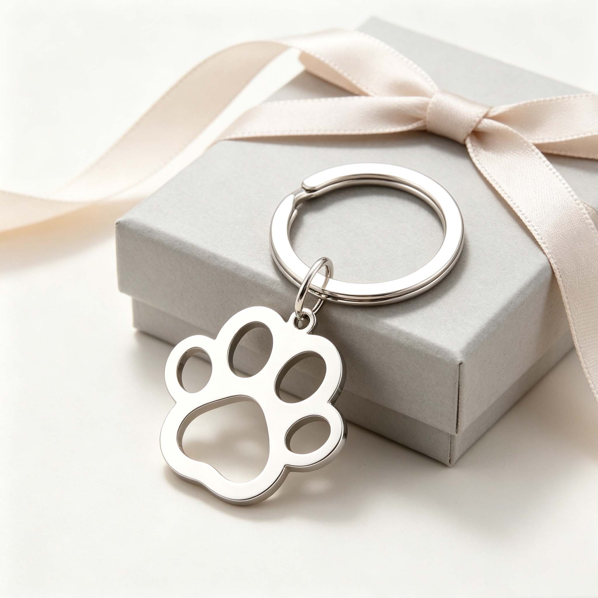 5Pcs Stainless Steel Dog Paw K - Mens Dog Tag Necklace recension och pris