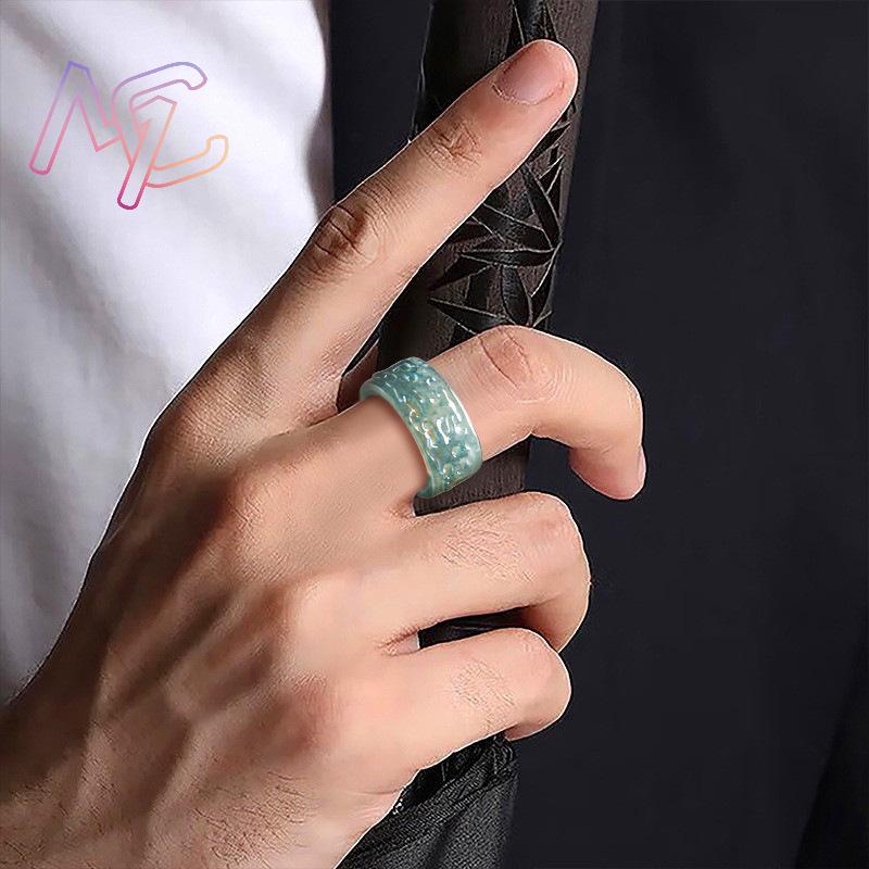Myanmar Jadeite Taotie Ring Fa - Jewelry & Watches Sp Zo O recension och pris