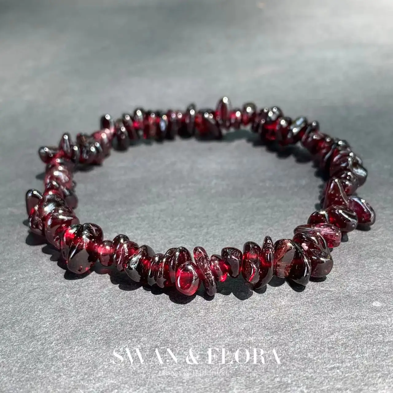Natural Garnet Bracelet For Wo - Gemstone Bracelet Healing recension och pris