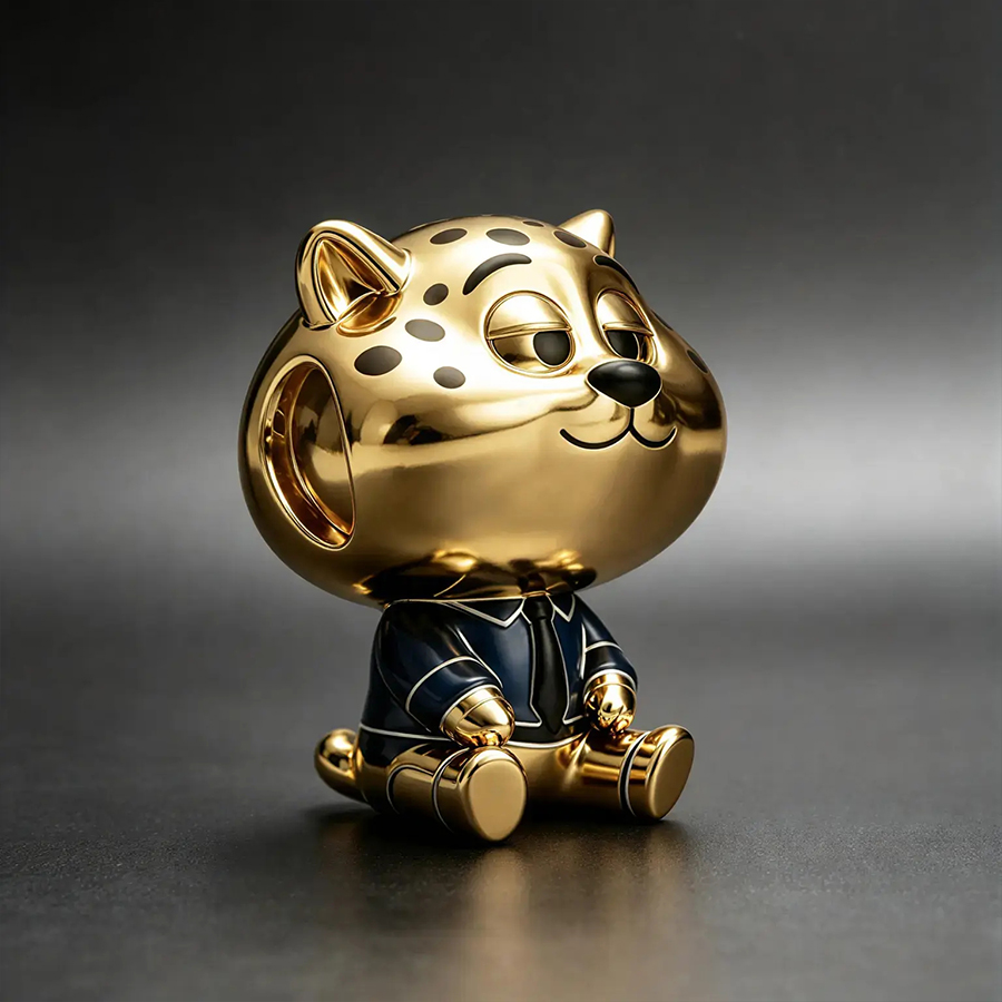 Gold Plated Cartoon Animal Cha - Nick'S Jewelry & Watches Reviews recension och pris