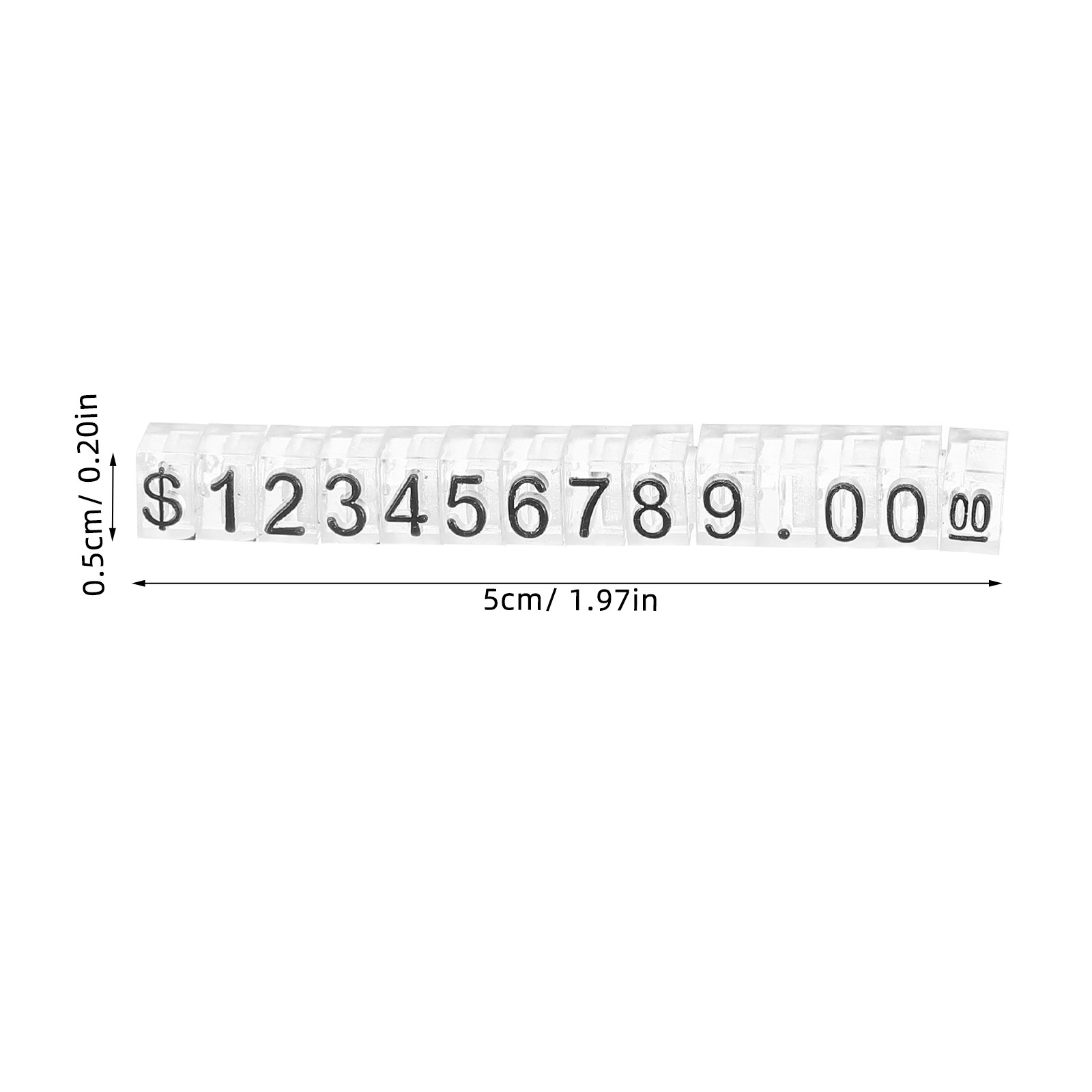 20Pcs Adjustable Price Tag Cub - Watches Jewelry Holder recension och pris