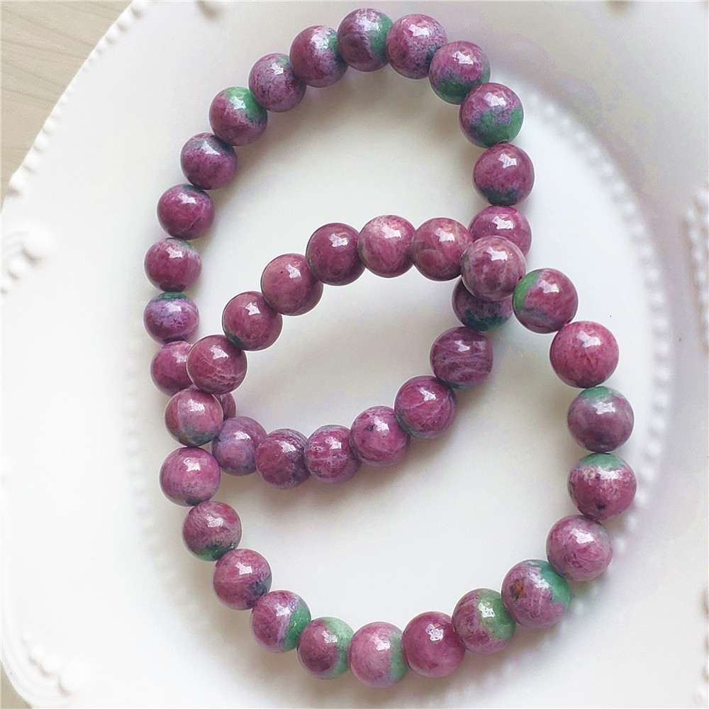 Natural Red Ruby Gemstone Brac - Gemstone Bracelet Healing recension och pris