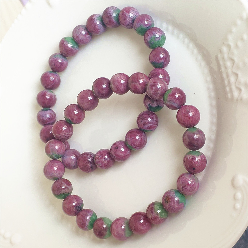 Natural Red Ruby Gemstone Brac - Gemstone Bracelet Healing recension och pris