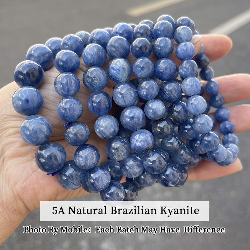 JD 5A Natural Brazilian Kyanit - Gemstone Bracelet Healing recension och pris