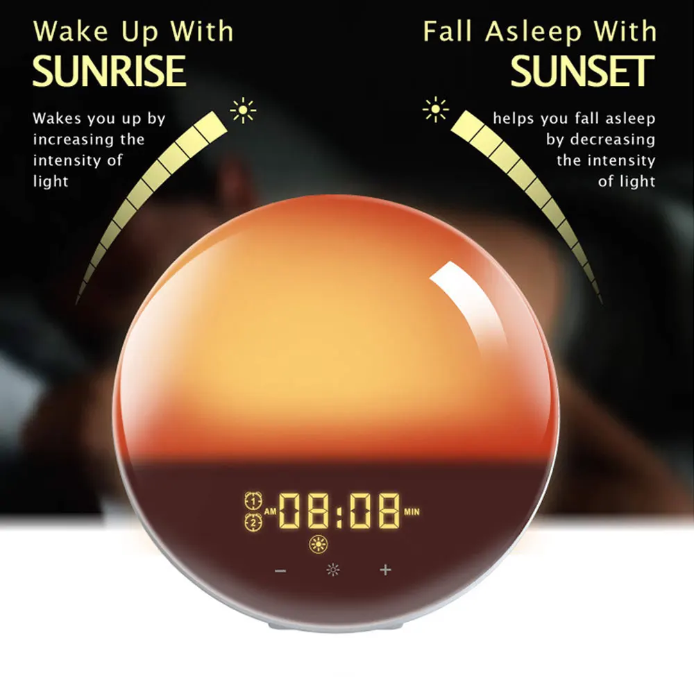 Smart Wake-Up Light Weekday Al - Moments Watches & Jewelry Vaughan Mills recension och pris