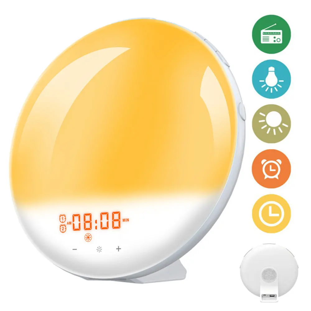 Smart Wake-Up Light Weekday Al - Moments Watches & Jewelry Vaughan Mills recension och pris