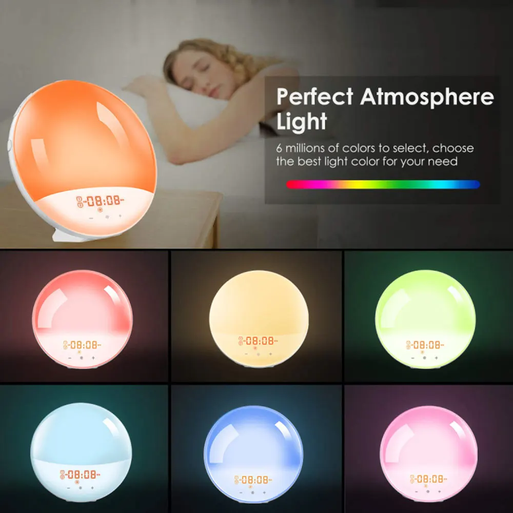 Smart Wake-Up Light Weekday Al - Moments Watches & Jewelry Vaughan Mills recension och pris