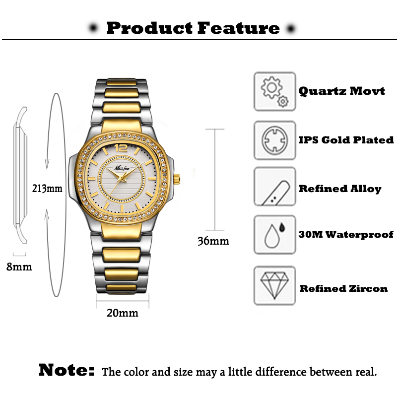 Women Watches Designer Brand L - Jewelry Diamond Watches recension och pris