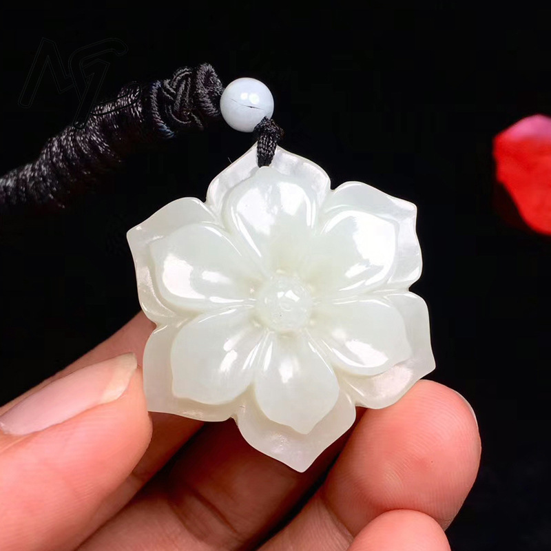 Natural Chinese White Jade Pen - Jewelry & Watches Sp Zo O recension och pris