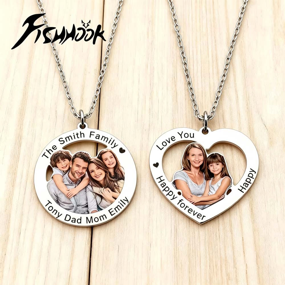 Print Photo Necklace Personali - Mens Dog Tag Necklace recension och pris